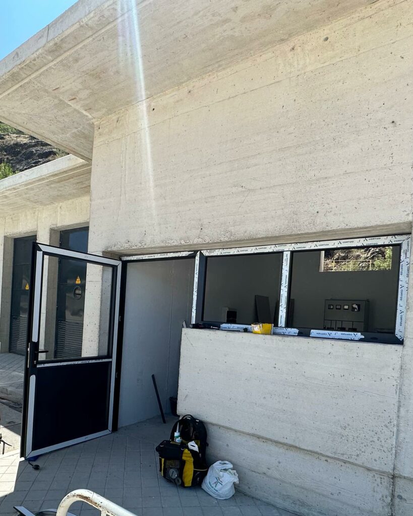 puerta de patio exterior